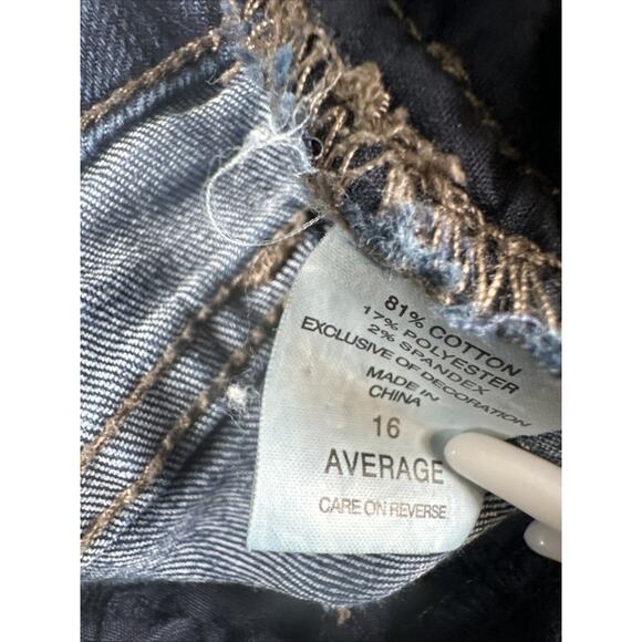 Soho New York & Company Jeans Womens 16 Curvy Bootcut Dark Wash Denim - Picture 5 of 8